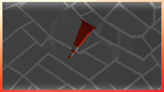 Thrownable Road Cone