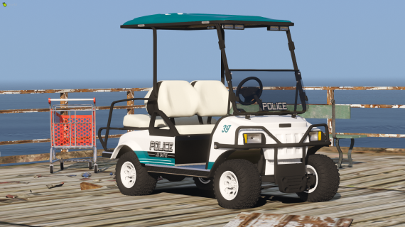 Police Golf Cart