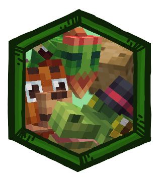 Verdant Bundle: Emerald Dragonling, Top Hat Alligator, Rolling Potato, Playful Bear image