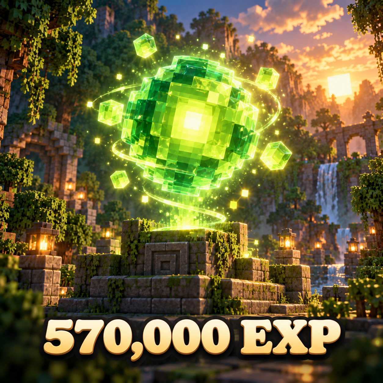 570,000 EXP
