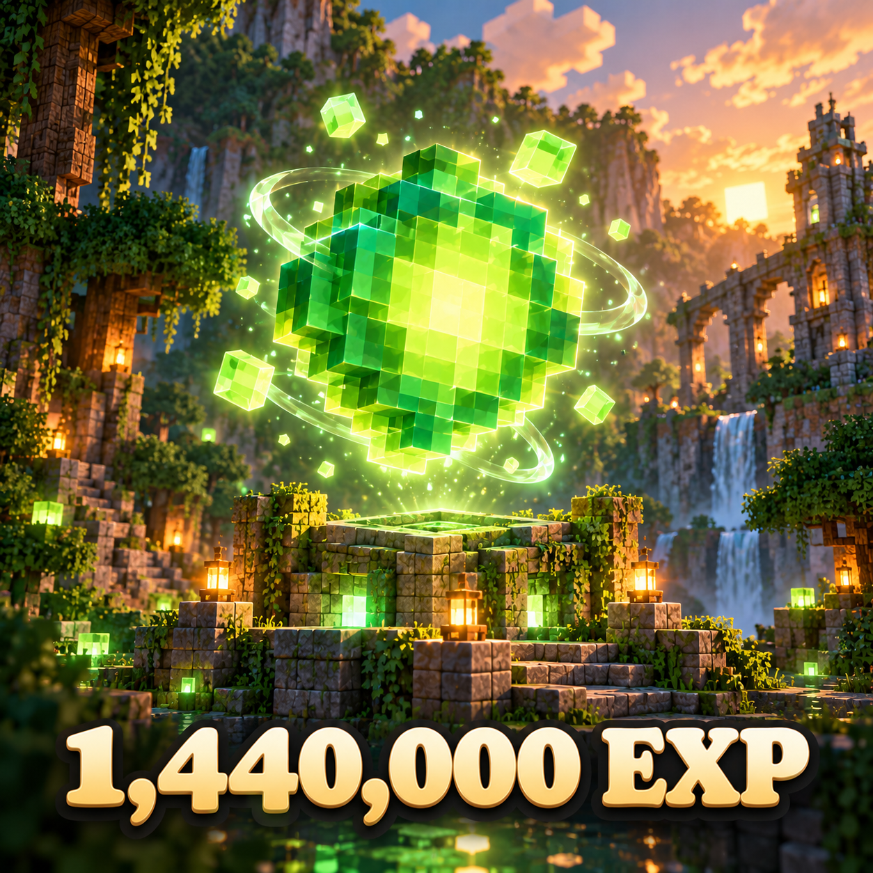 1,440,000 EXP