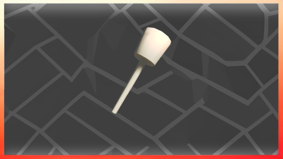 Thrownable Toilet Brush