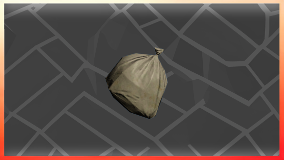 Thrownable Trash Bag