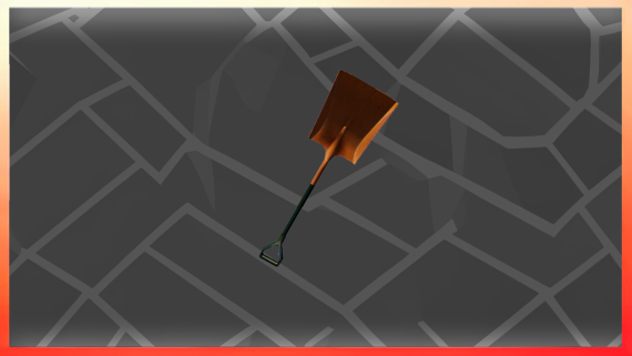 Thrownable Shovel