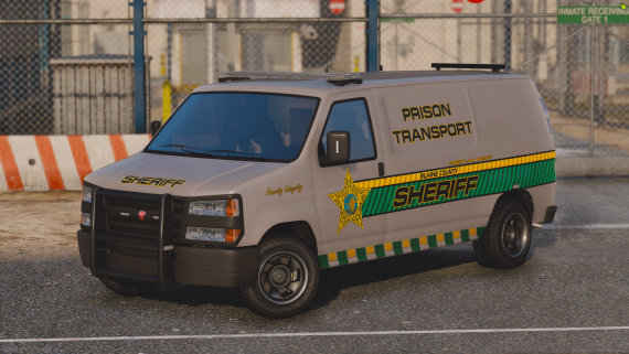 Lore Police Transport Van