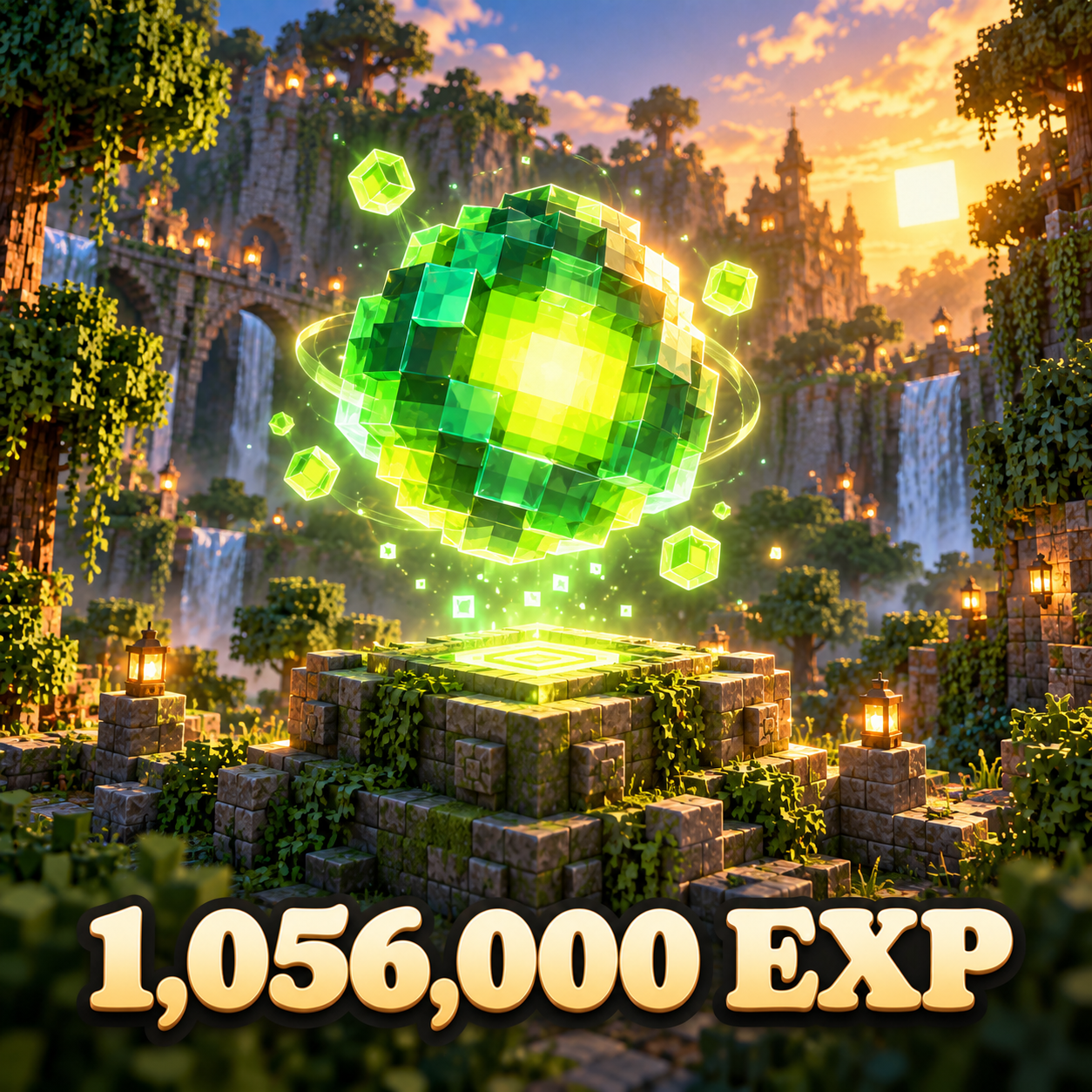 1,056,000 EXP