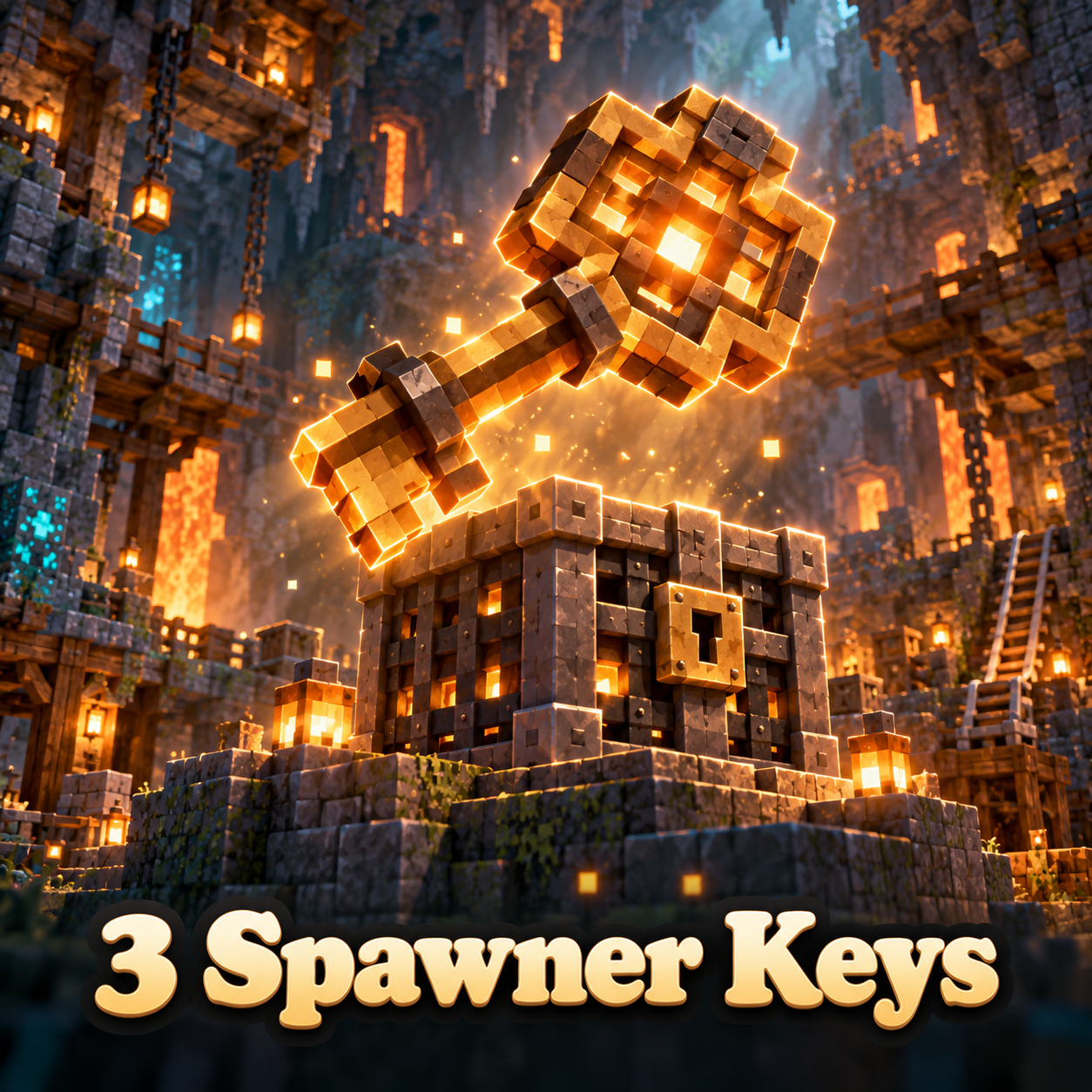 3 Spawner Keys