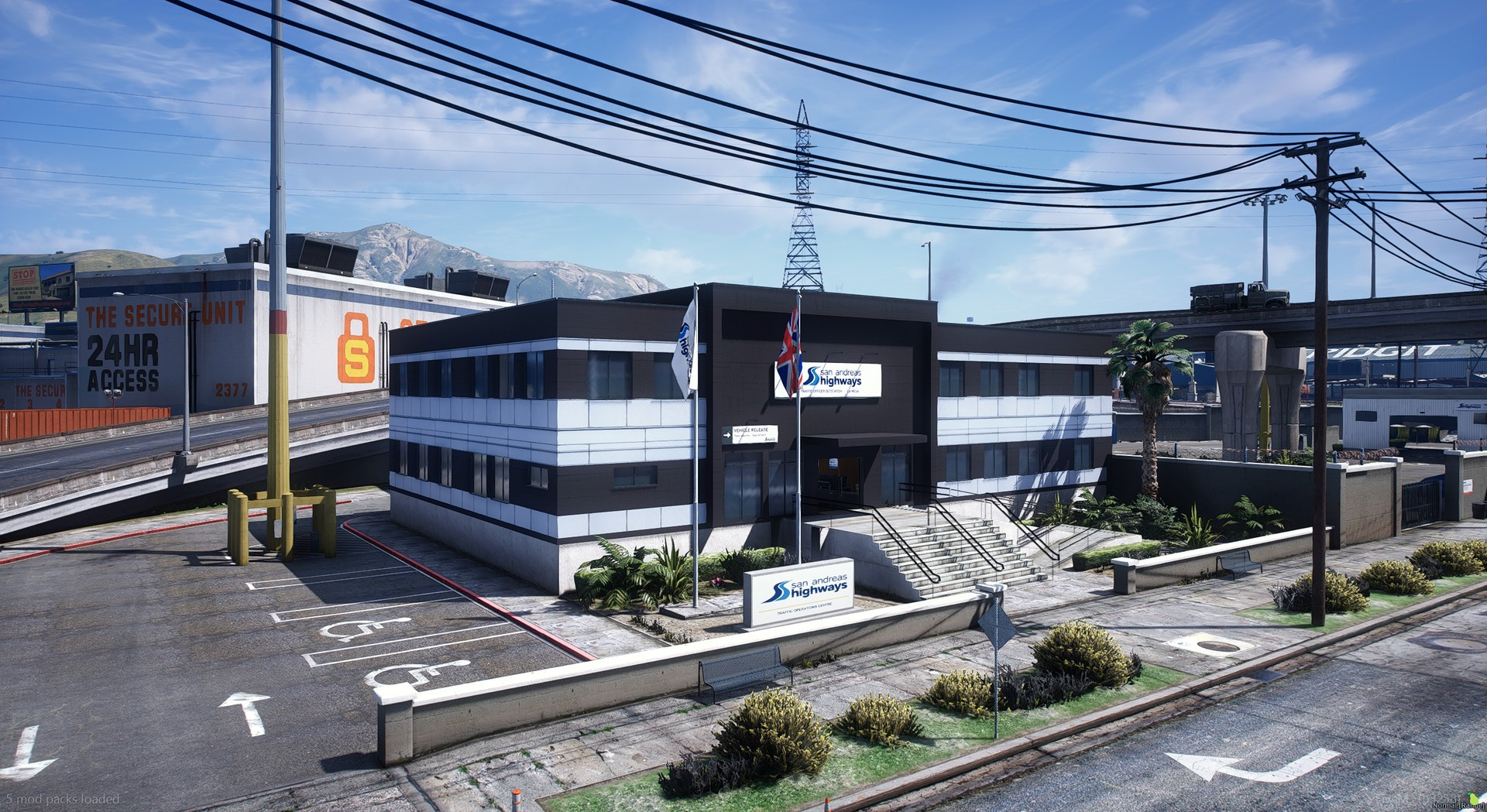 NO BS San Andreas Highways | UK Traffic Officer Outstation & Vehicle Impound MLO