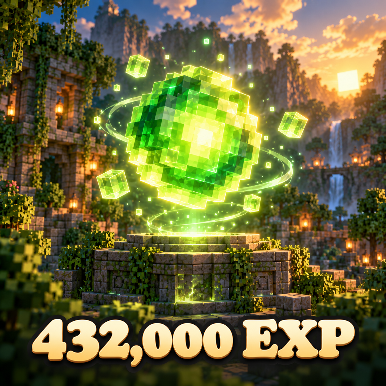 432,000 EXP