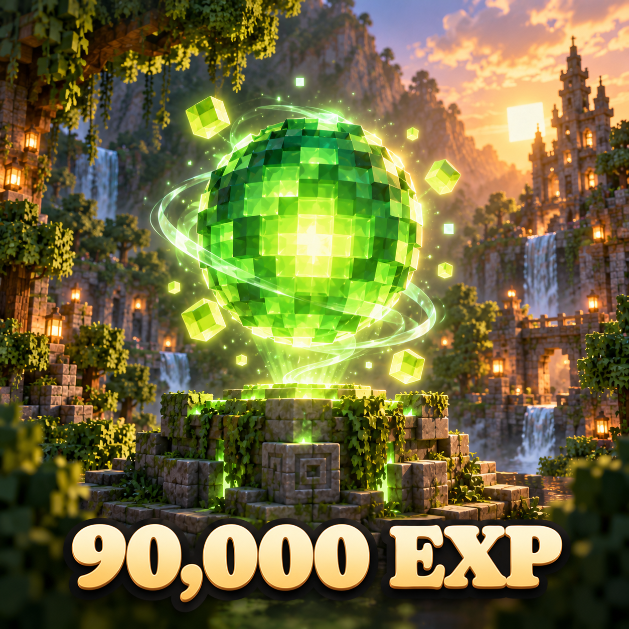 90,000 EXP