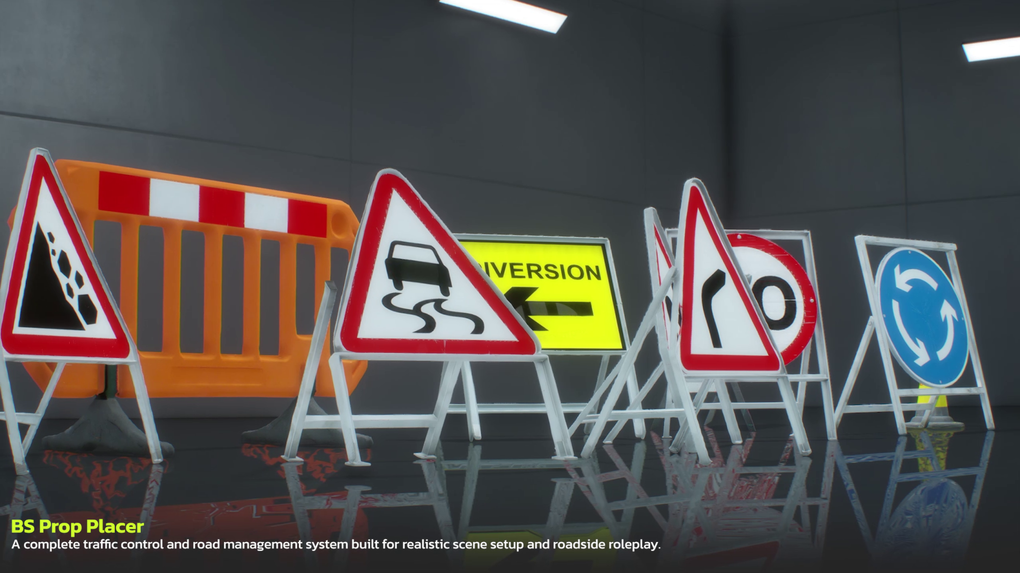 BS Prop Placer — UK Road Signs & Traffic Control