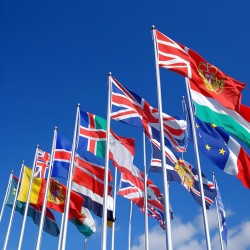 Nation Flag Crates