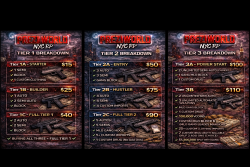 Tier Breakdown Packages!