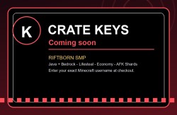 Crate Keys - Coming Soon