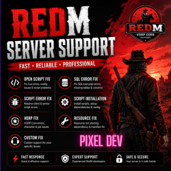 RedM Development & Support