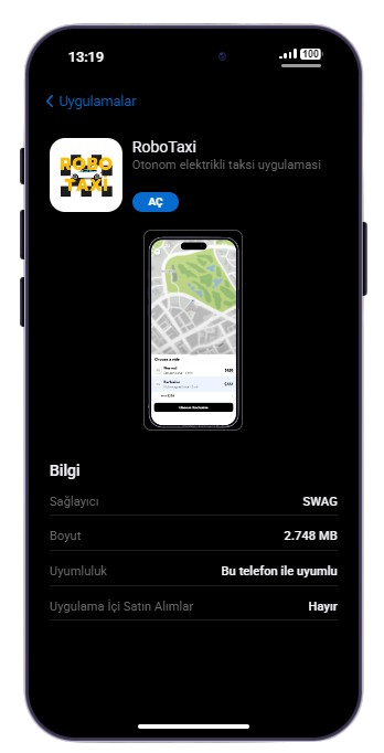 Swag RoboTaxi