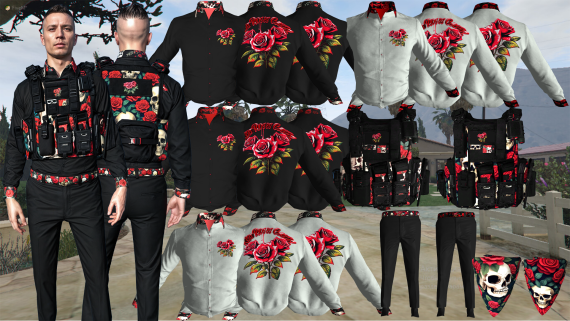 Red Roses Cartel Shirts [M+F]