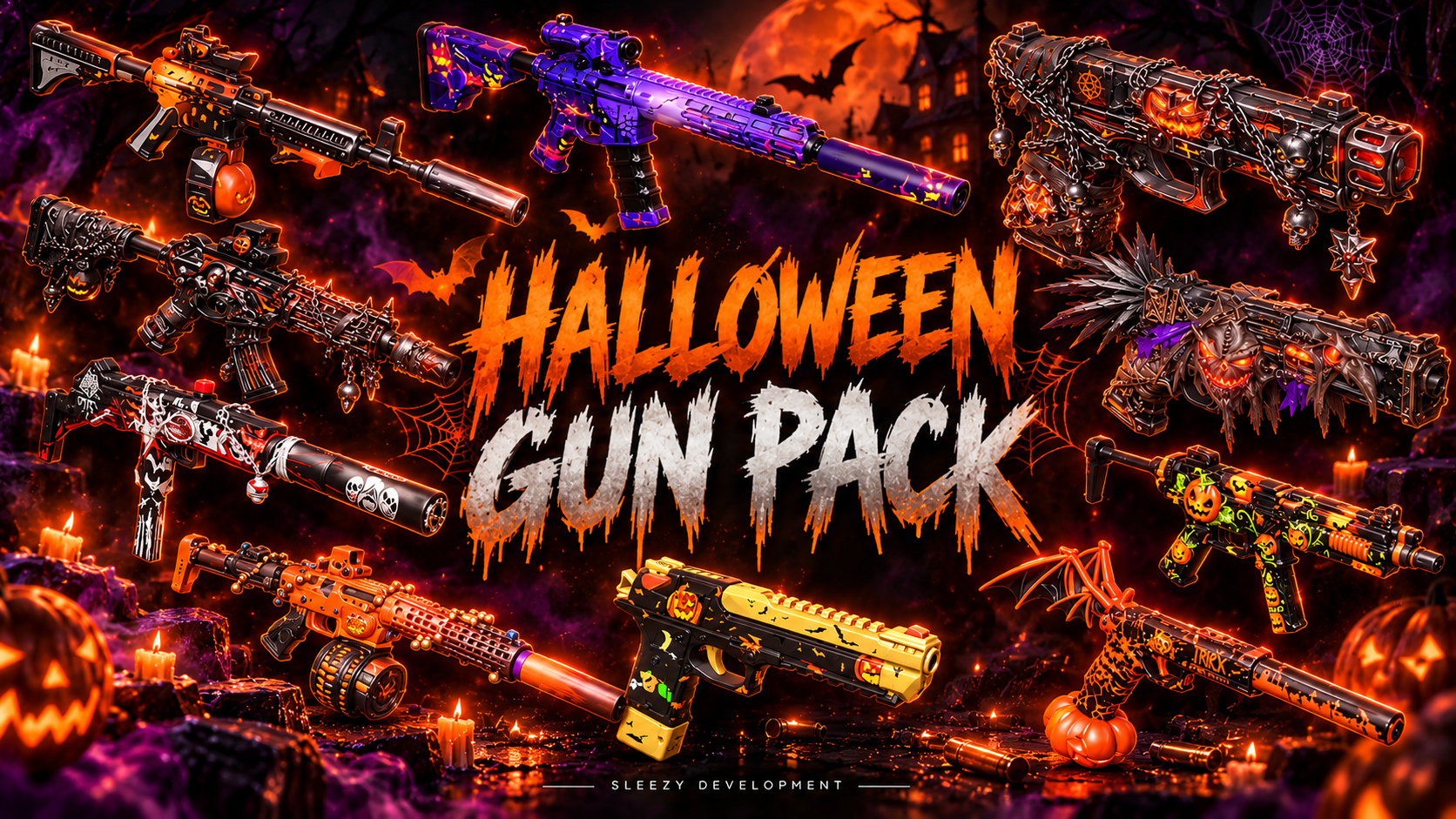 Sleezy Development • Halloween Weapon Pack