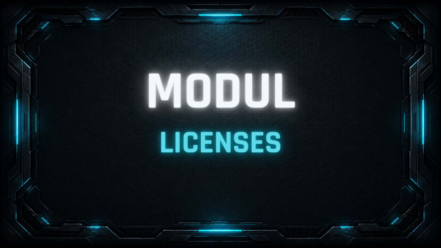 Modul Licenses