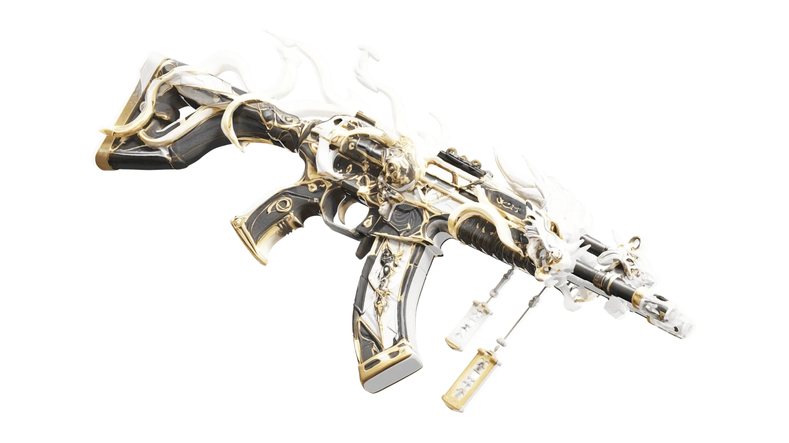 LD GRGN - WHITE & GOLD