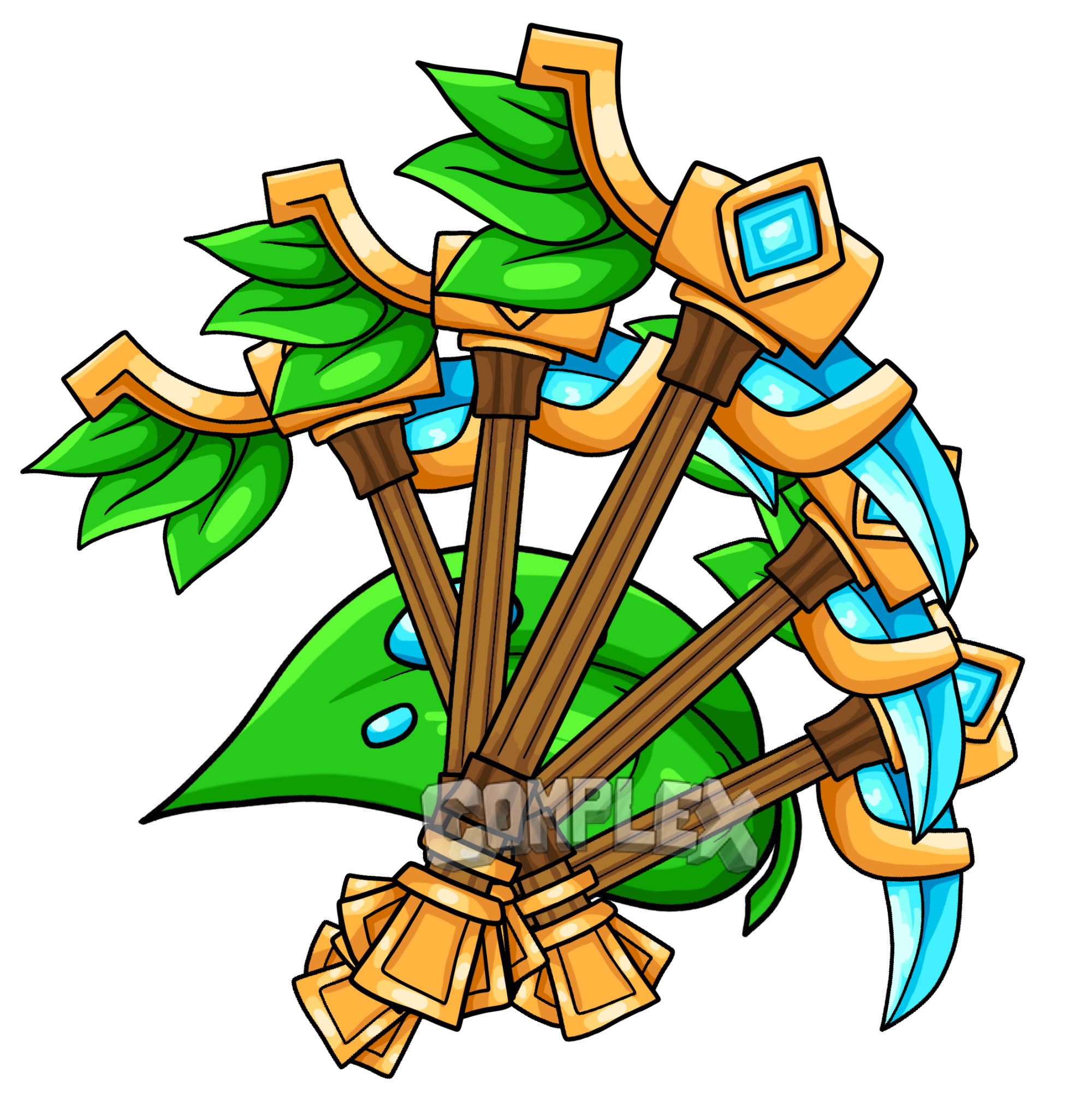 5x Tropical Key