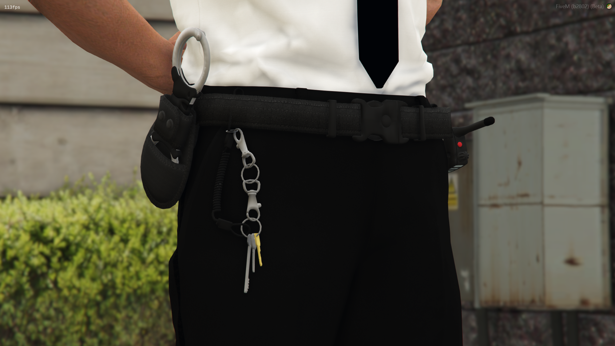 POLICE WHITE SHIRT & PANTS Screenshot 3
