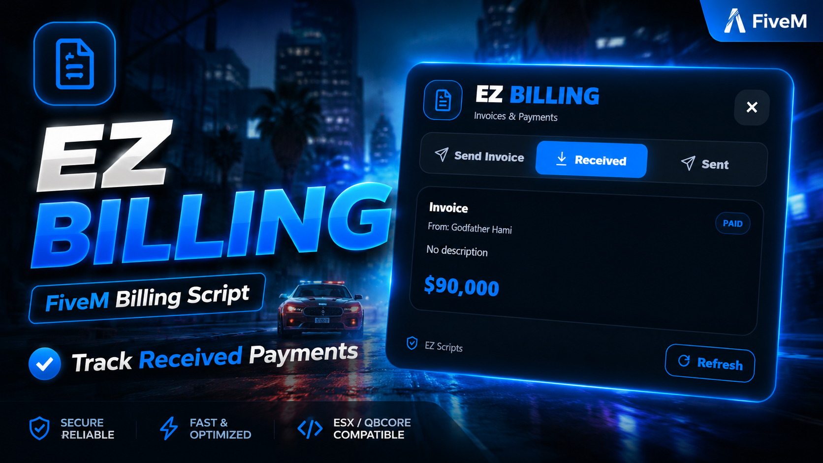 EZ Billing | Advanced Invoice & Billing System for FiveM