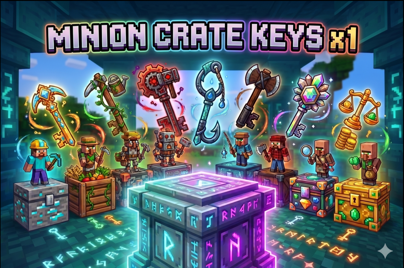 🐾 Minion Crate Key x1 🔑