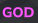 🏷️ Prefix GOD