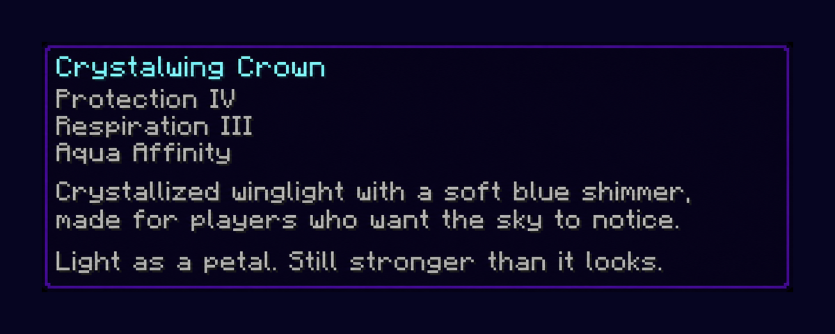 Crystalwing Crown