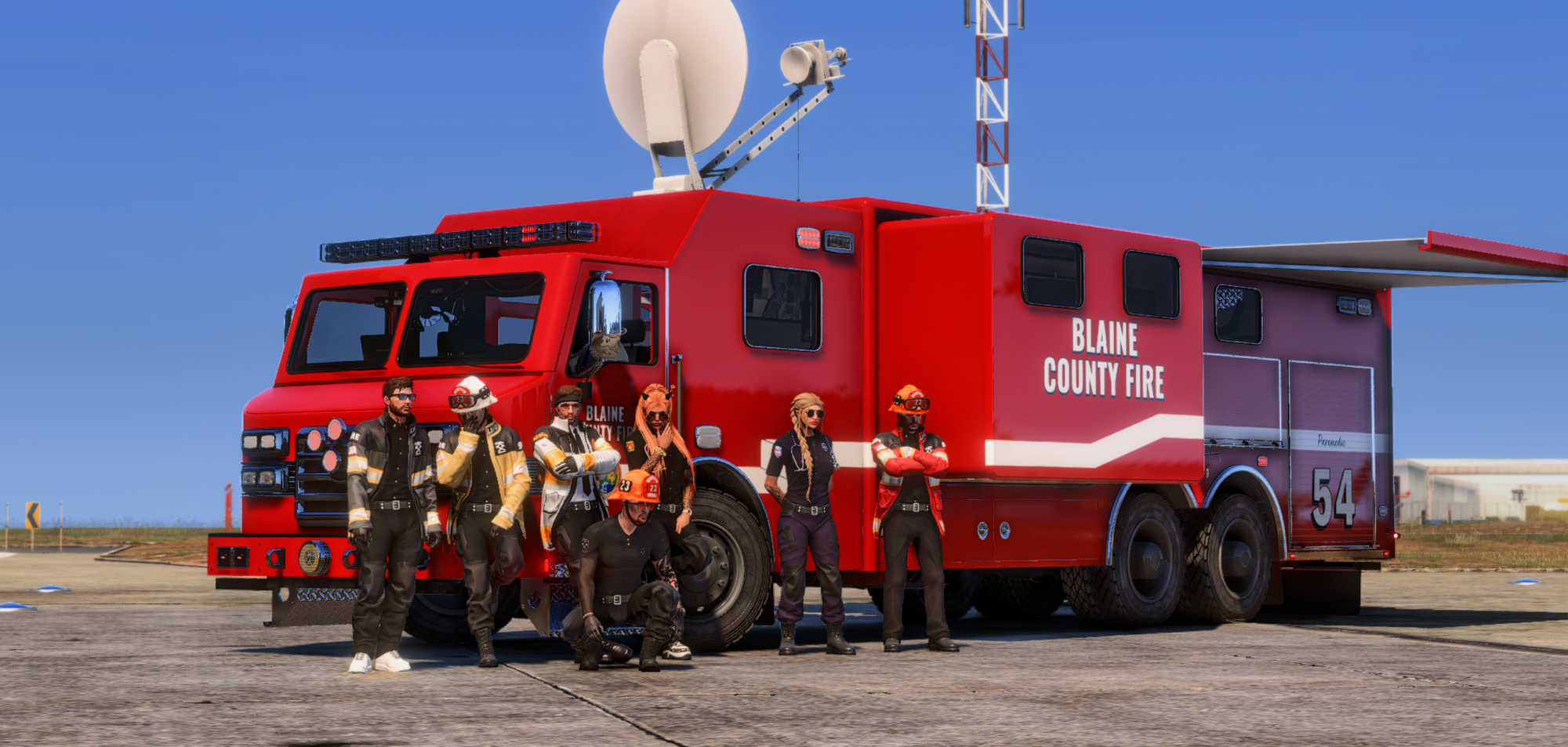 Spear Impulse Mobile Command Fire Truck