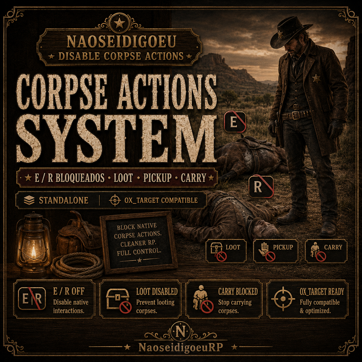 Corpse Actions System
