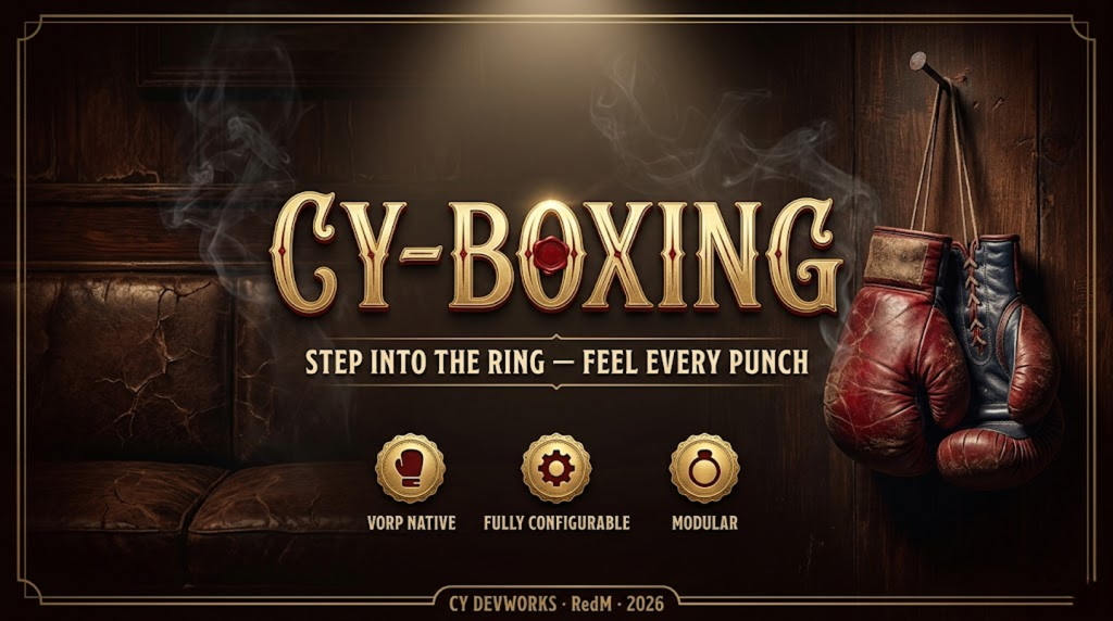 # 🥊 CY-Boxing — Realistic Boxing System for RedM (VORP)