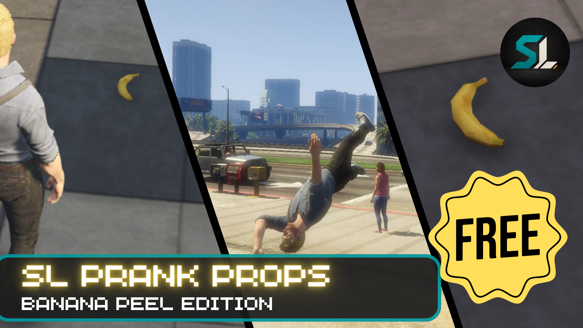 GAG-50 | SL Prank Props — Banana Peel
