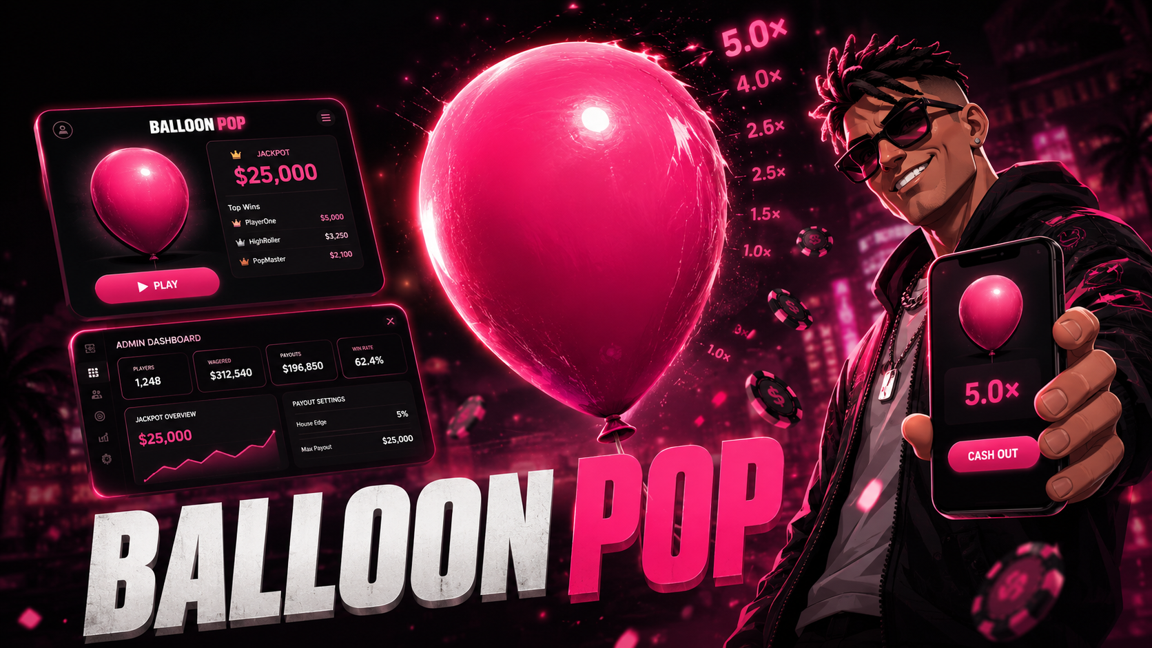 Balloon Pop LB Phone App