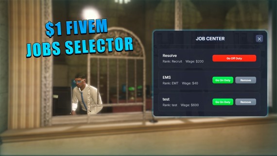 Multi Jobs/Jobs Selector