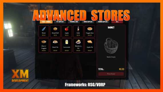 Advanced Stores (RSG/VORP)