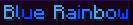 Blue Rainbow Chat Color
