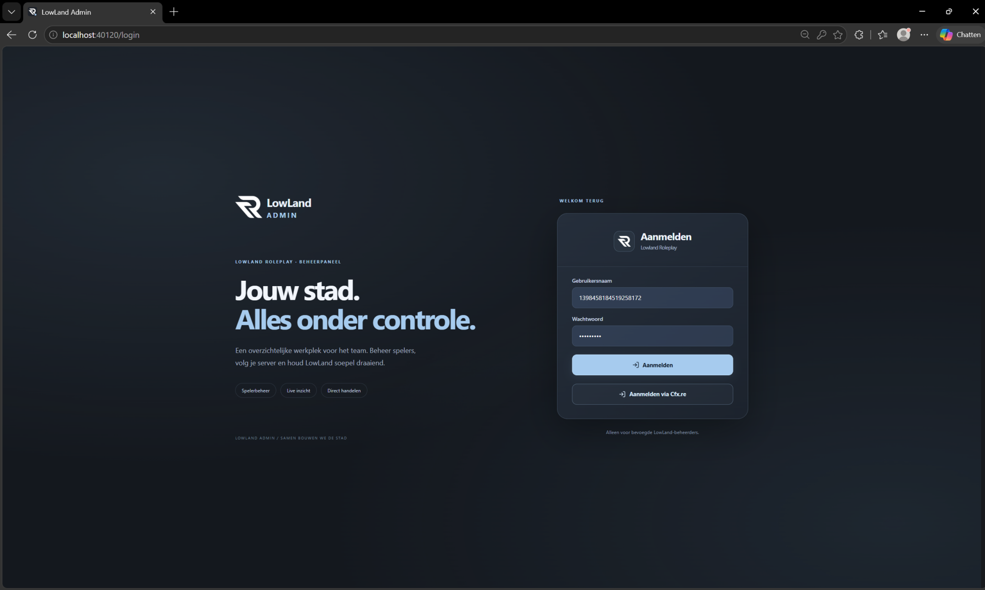 Custom TxAdmin