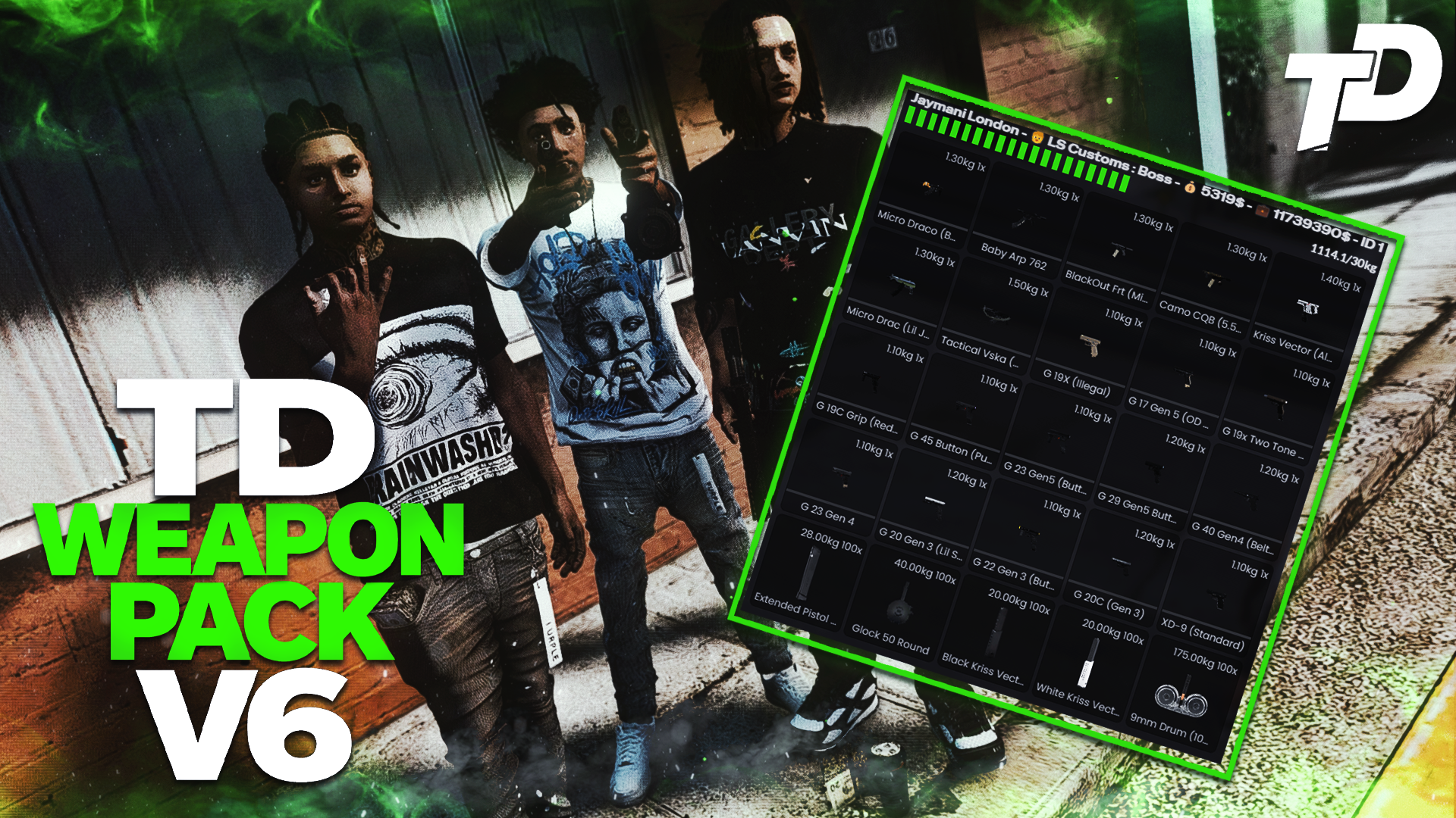 TD Weapon Pack V6