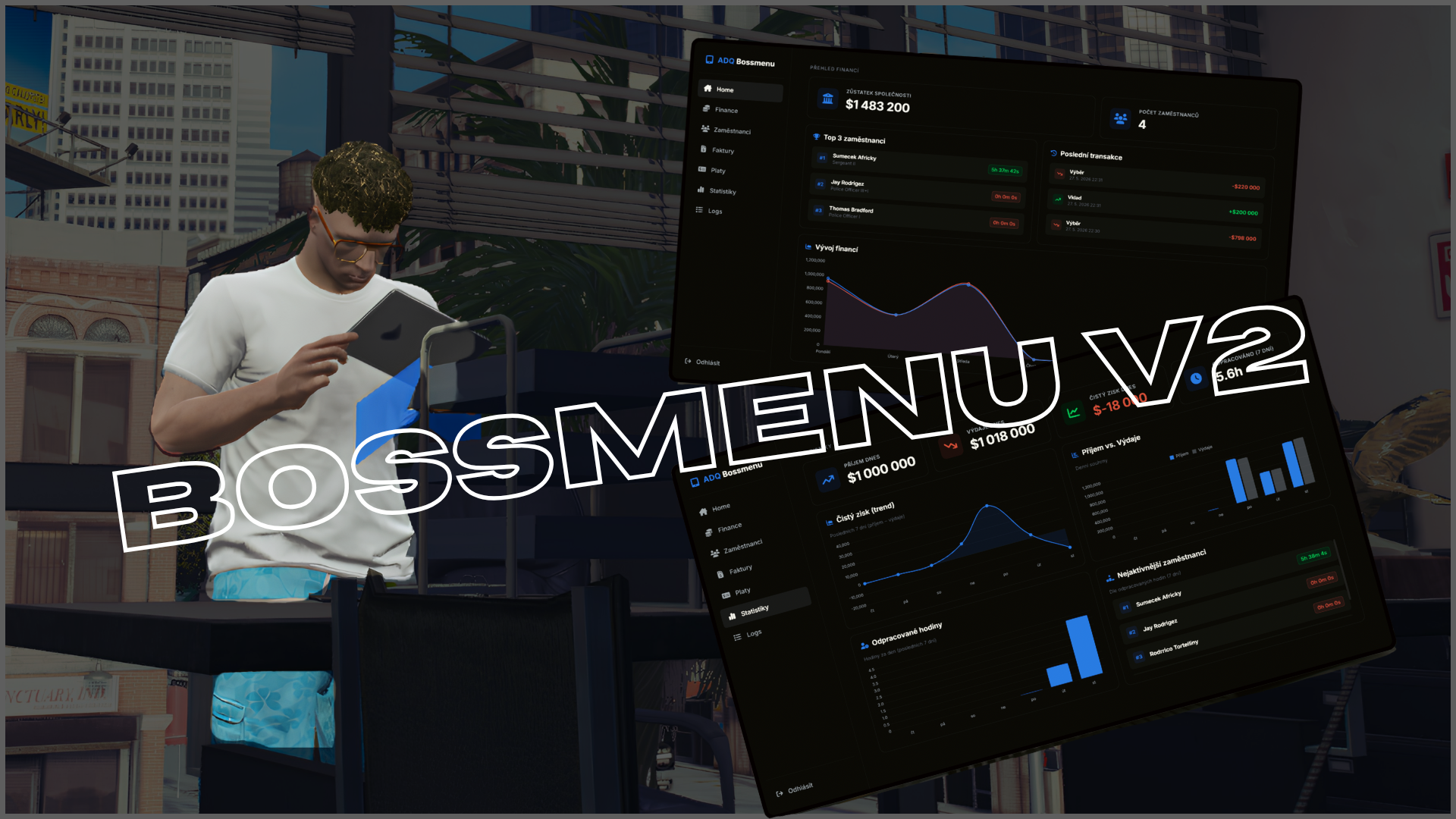 Fusion Scripts · Bossmenu V2 [ESX]