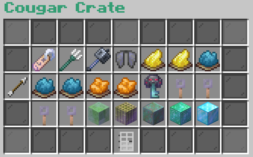 Cougar Crate Key