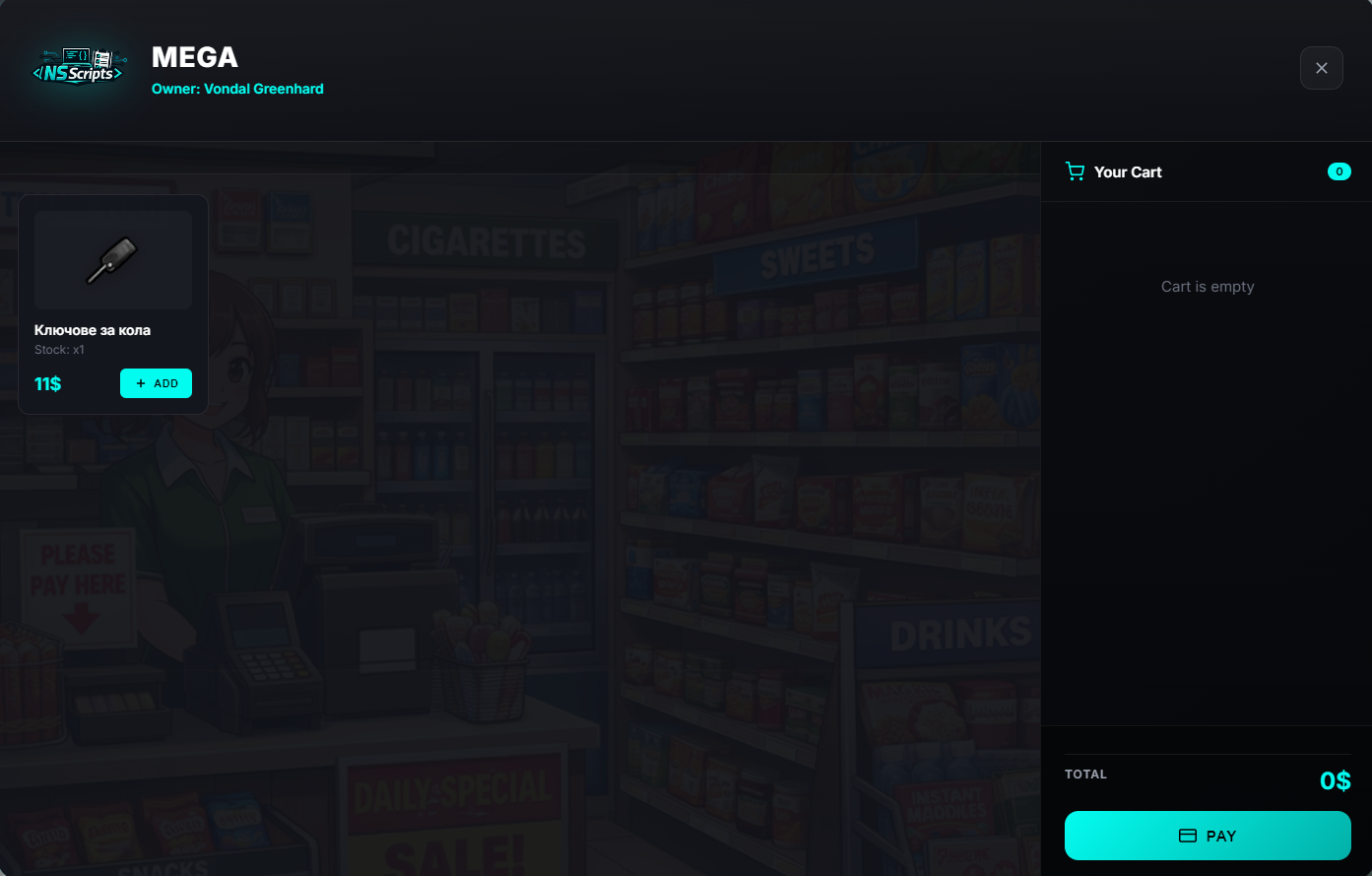 Advanced Player Owned Shop Screenshot 3