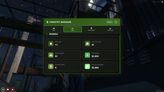 Forestry Job System for QBox
