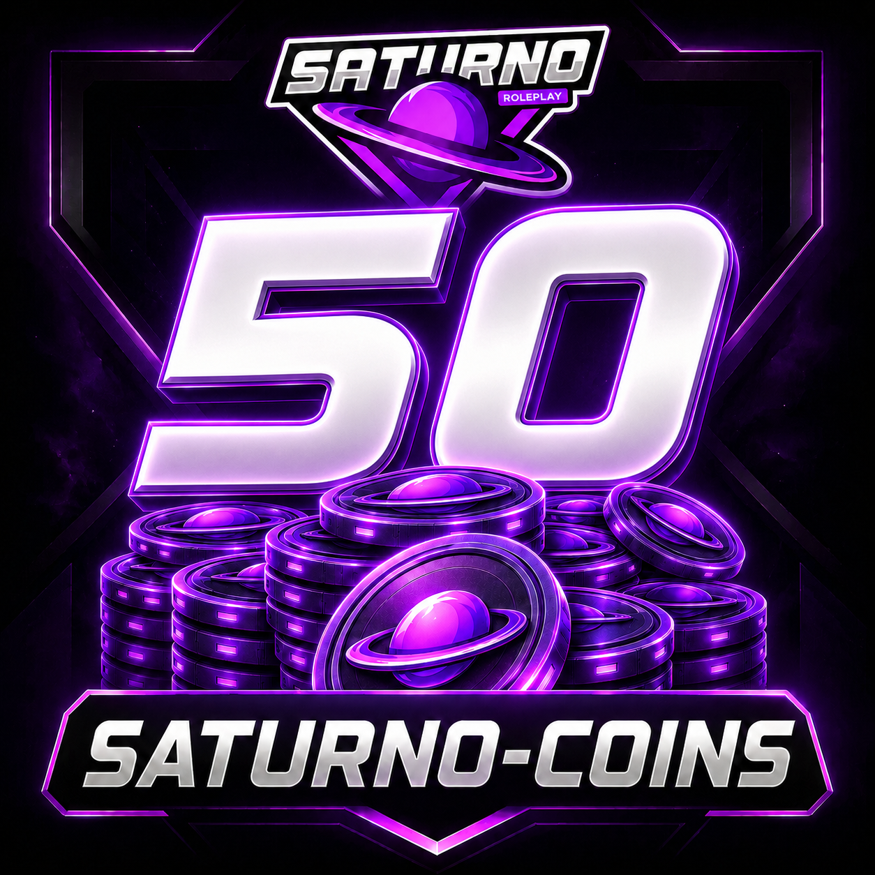 Pack: 50 Saturno Coins