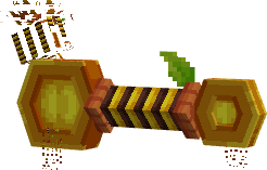 5x Bumble Bee Crate Key
