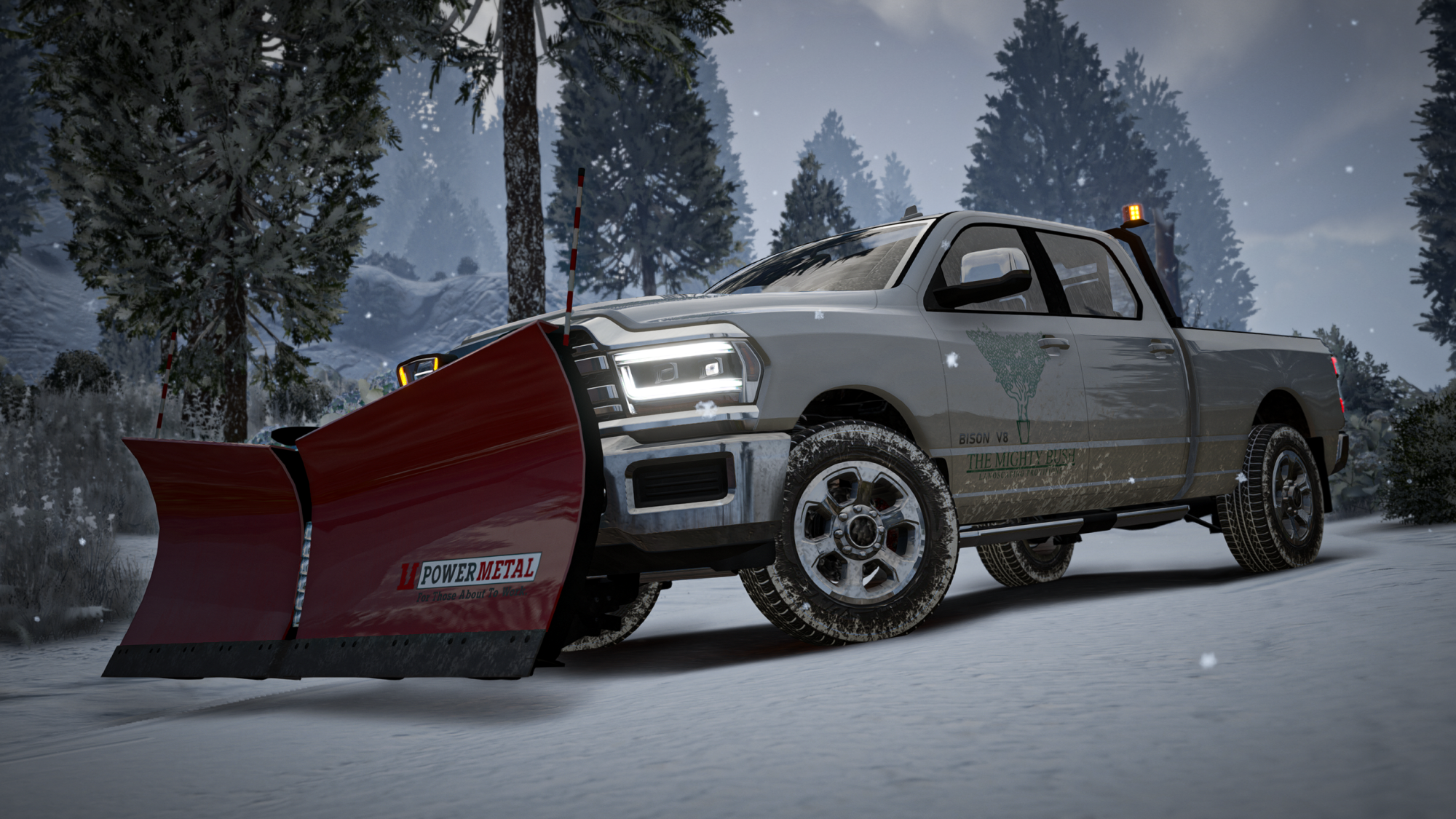 Bison XD Plow Truck