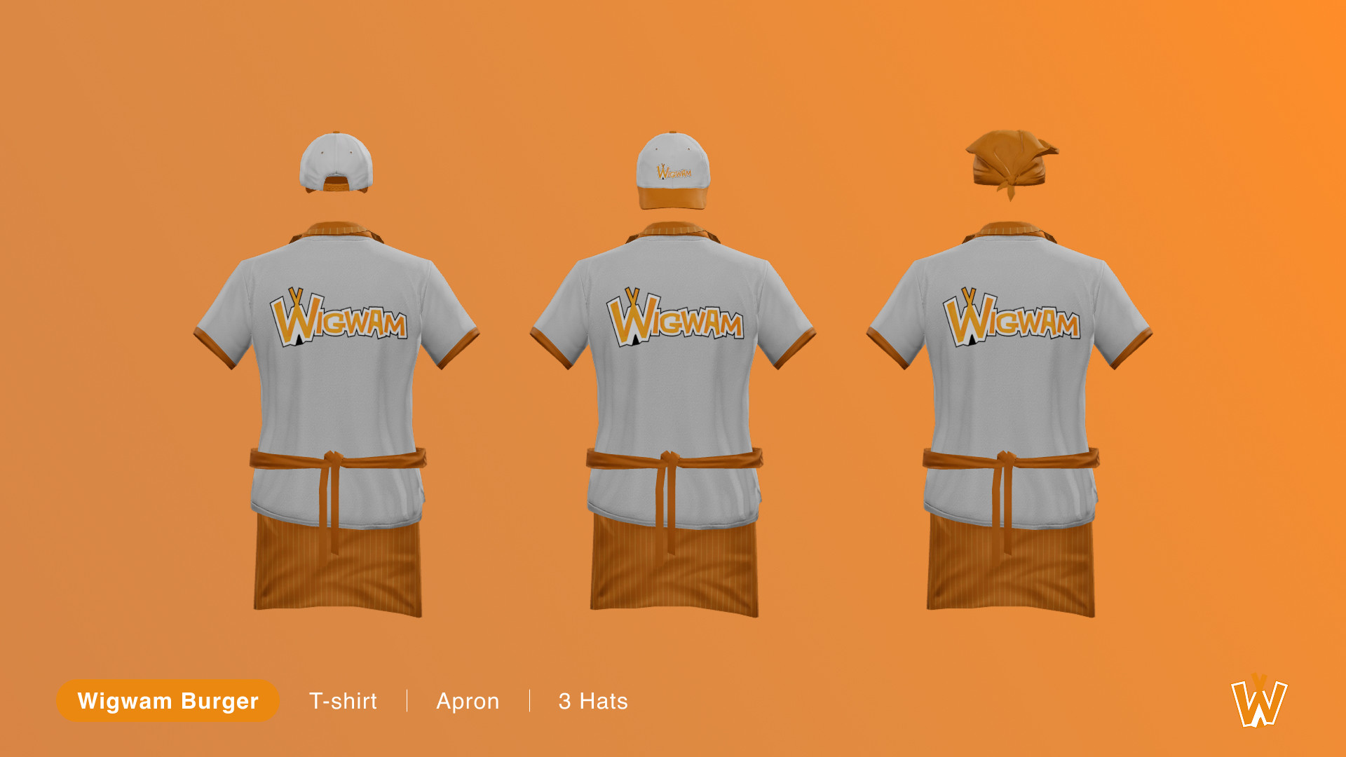 Wigwam Burger Uniform