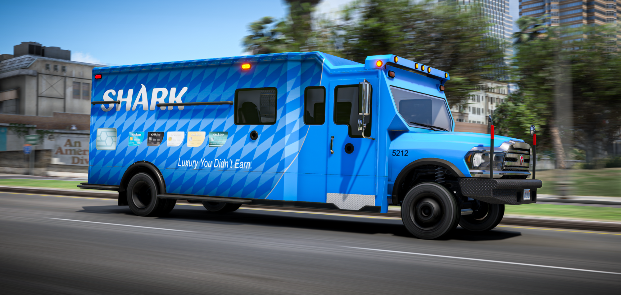 Bravado Bison 45XD LWB Armored Bank Truck CIT