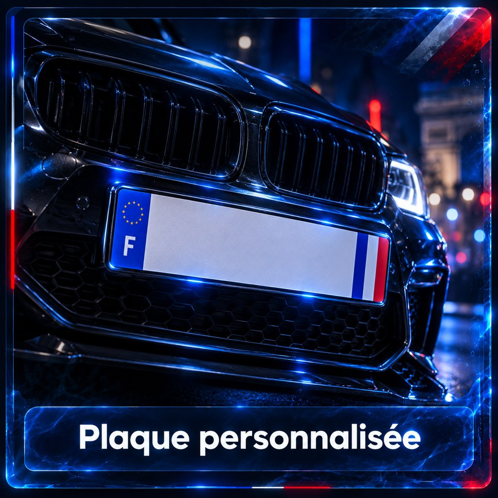 Plaque personnalisée